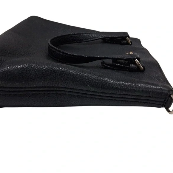 Kate Spade New York Black Pebbled Leather Tote Bag - Picture 5 of 5